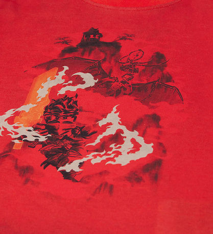 LEGO® Ninjago T-shirt - LWTaj 203 - Rød