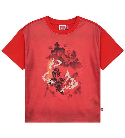 LEGO® Ninjago T-shirt - LWTaj 203 - Rød