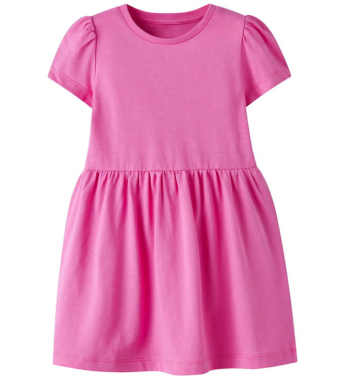Name It Vivia Strawberry Moon - Pige Kjole - Pink - 104