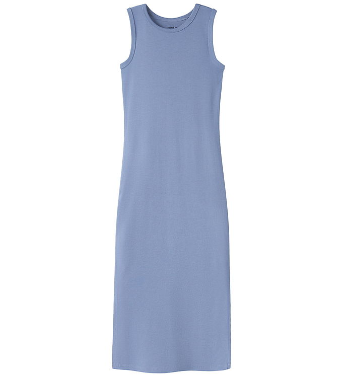 NAME IT Rib Maxi Kjole Nakal Purple Impression