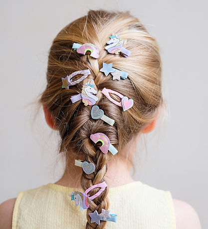 Mimi & Lula Hårspænder - 8-pak - Mini Dreamy My Little Unicorn