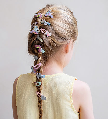 Mimi & Lula Hårspænder - 5-pak - Mini Dreamy My Little Unicorn