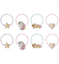 Mimi & Lula Hårstrikker - 8-pack - Mini Dreamy My Lille enhjørni