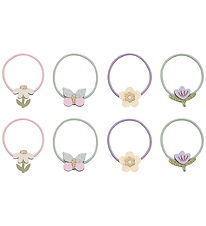 Mimi & Lula Hårstrikker - 8-pack - Flower Garden Bukett