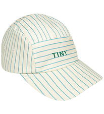 Tiny Cottons Kasket - Fine Stripes - Light Cyan