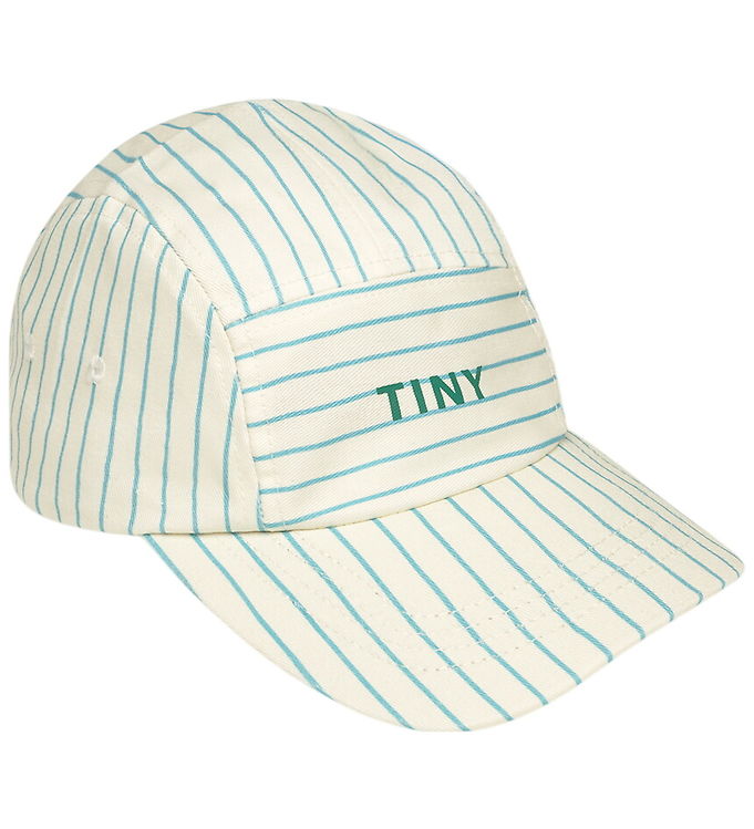 Tiny Cottons Kasket - Fine Stripes - Light Cyan