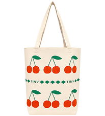 Tiny Cottons Shopper - Cherries - Off-white