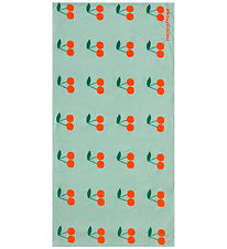 Tiny Cottons Håndklæde - Cherries - Washed Emerald