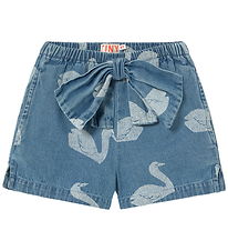 Tiny Cottons Shorts - Big Swan - Medium Wash Denim