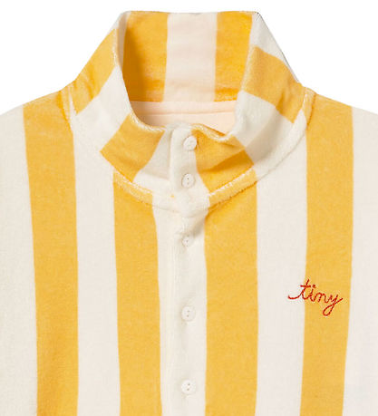 Tiny Cottons Sweatshirt - Frotté - Towel Mockneck - Soft Yellow