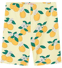 Tiny Cottons Cykelshorts - Oranges - Pastelgul