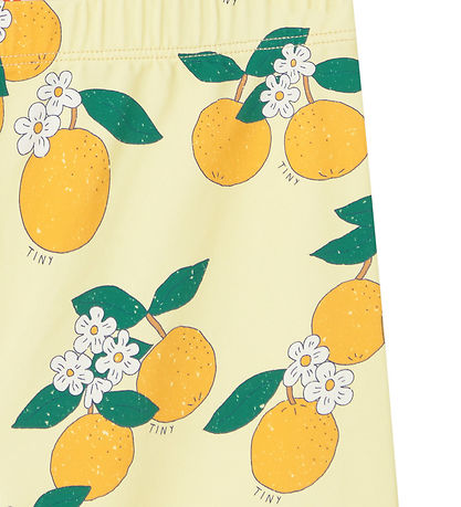 Tiny Cottons Cykelshorts - Oranges - Pastelgul