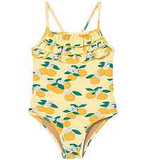 Tiny Cottons Badedragt - Oranges - Pastelgul
