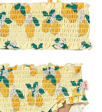 Tiny Cottons Bikini - Oranges Smock - Pastelgul