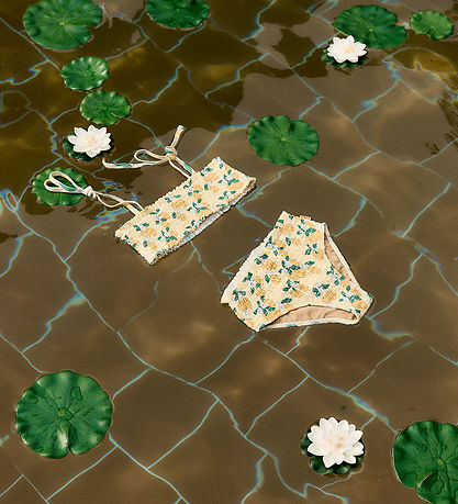 Tiny Cottons Bikini - Oranges Smock - Pastelgul
