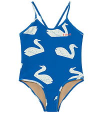 Tiny Cottons Badedragt - Big Swans - Blå