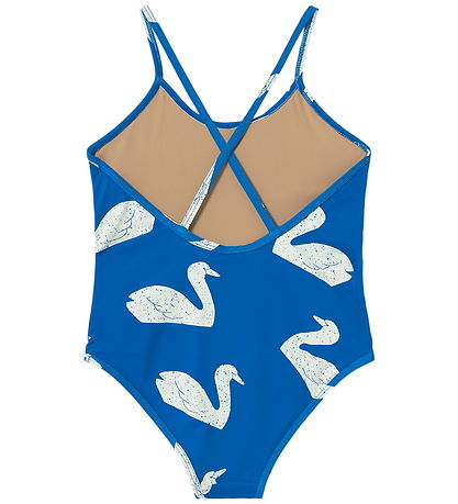 Tiny Cottons Badedragt - Big Swans - Blå
