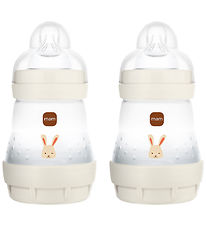 MAM Sutteflasker - Easy Start Anti-Colic - 160ml - 2-pak - Creme