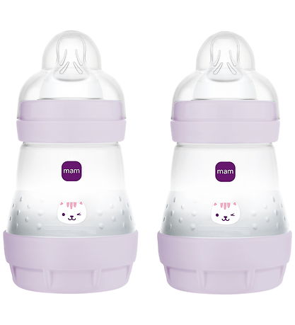 Mam Feeding Bottle - Easy Start Anti-colic - 160ml - 2-Pack - Pu