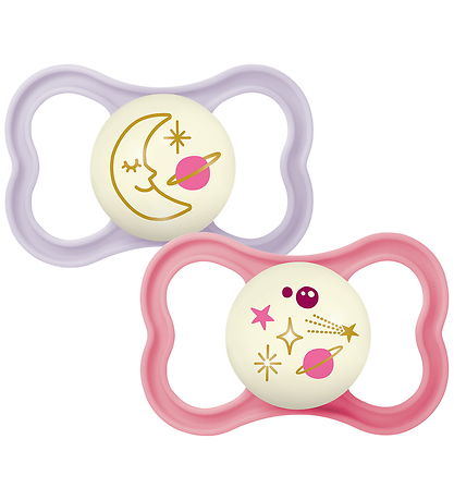 MAM Natsutter - Air Night - 2-pak - 6-16 mdr - Pink/Lilla