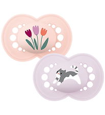 MAM Sutter - Original - 2-pak - 16-36 mdr - Lys Rosa/Lyslilla m.