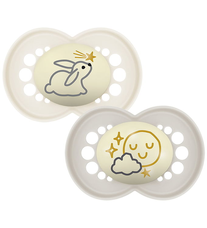 MAM Natsutter - Original Night - 2-pak - 6-16 mdr - Neutral m. P