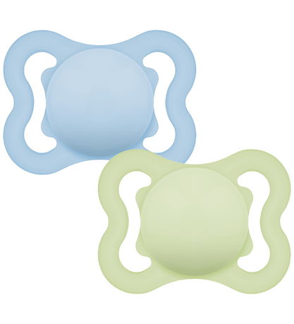 MAM Sutter - Air - 2-pak - 0-6 mdr - Lyseblå/Lysegrøn