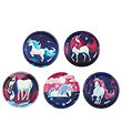 Ergobag Velcromærker - 5 stk. - Unicorns