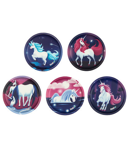 Ergobag Velcro labels - 5 pcs - Unicorns
