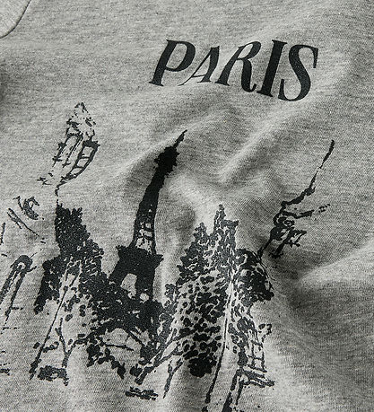 Name it Bluse - NkfRikalisa - Grey Melange