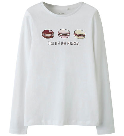 Name it Bluse - NkfRikalisa - Bright White