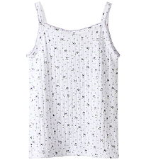 Name it Top - NkfFiona - Bright White/Flowers