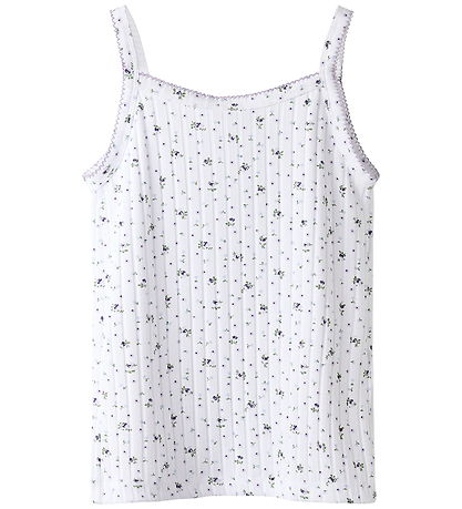 Name it Top - NkfFiona - Bright White/Flowers