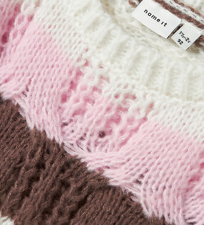 Name it Sweatshirt - Strik - NmfNibo - Peppercorn