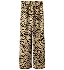 Name it Bukser - NkfRebekka - Wide - Silver Mink