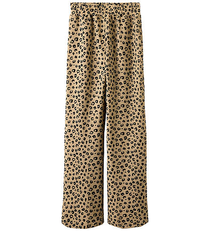 Name it Bukser - NkfRebekka - Wide - Silver Mink