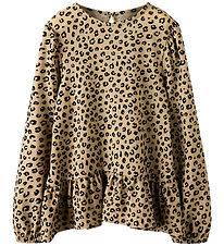 Name it Bluse - NkfRebekka - Silver Mink