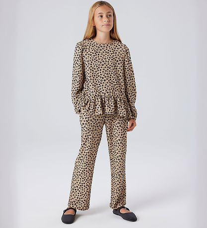 Name it Bluse - NkfRebekka - Silver Mink