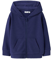 Name it Hættetrøje - m. Lynlås - NmfNiba - Blueprint