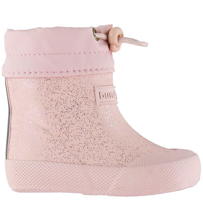 Bundgaard Gummistøvler - Barfod - Cover - Old Rose Sparkle
