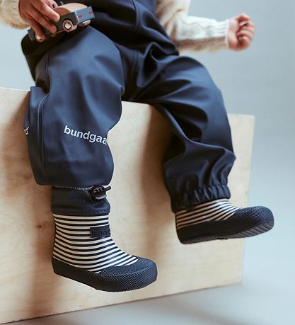 Bundgaard Gummistøvler - Barfod - Cover - Navy Stripe
