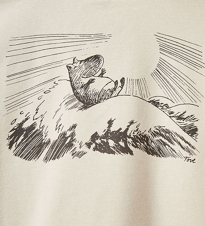 Sofie Schnoor Sweatshirt - ElinSY - Fog m. Mumitrold