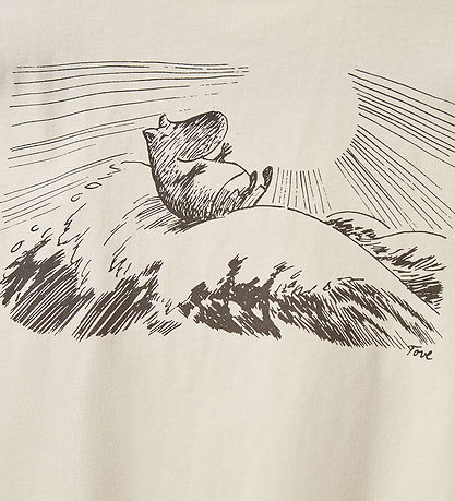 Sofie Schnoor T-shirt - VeraSY - Fog m. Mumitrold