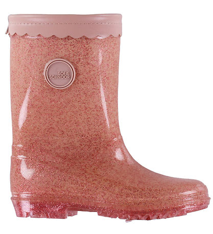 Sofie Schnoor Gummistøvler - Rose m. Glimmer
