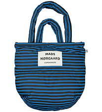 Mads Nørgaard Shopper - Light Ripstop Pillow - AOP - True Blue/B