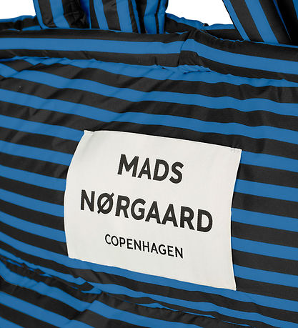Mads Nørgaard Shopper - Light Ripstop Pillow - AOP - True Blue/B