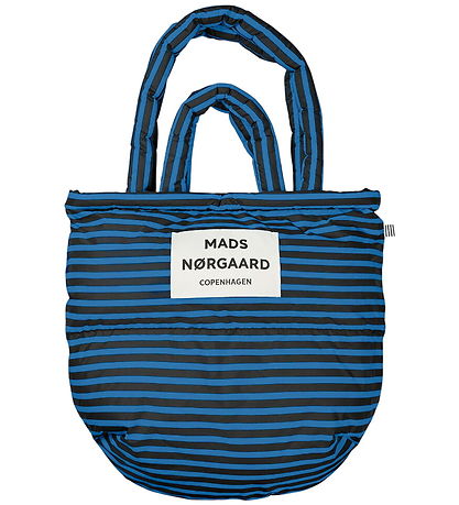 Mads Nørgaard Shopper - Light Ripstop Pillow - AOP - True Blue/B