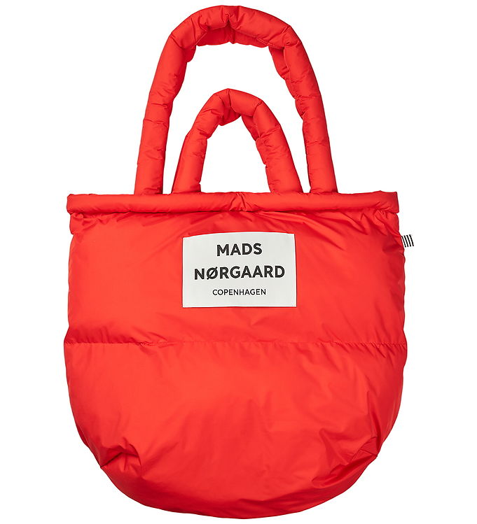 Mads Nørgaard Shopper - Light Ripstop Pillow - Fiery Red