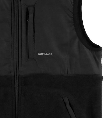 Mads Nørgaard Soft Fleece Vest - Takito - Jet Black