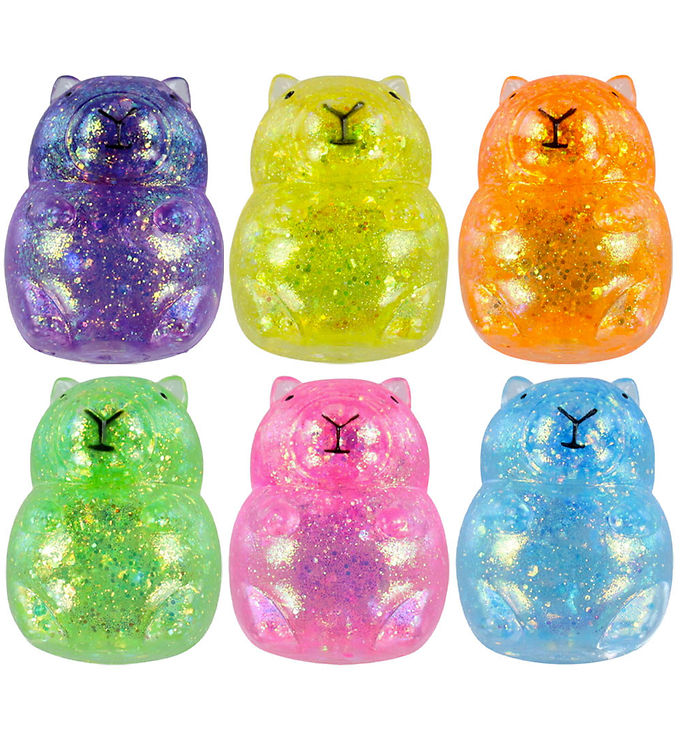 Keycraft Legetøj - 7 cm - Sparkly Capybara - Assorteret